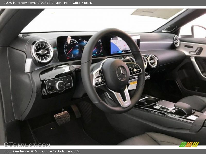 Polar White / Black 2020 Mercedes-Benz CLA 250 Coupe