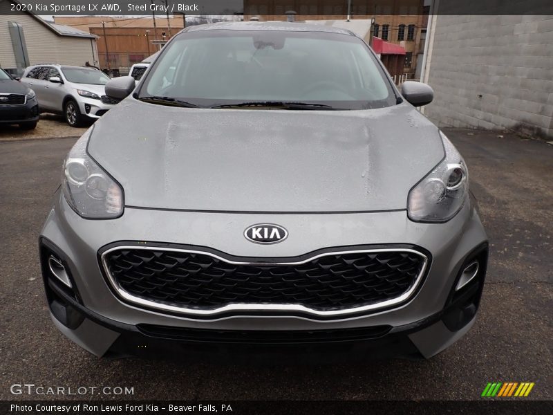 Steel Gray / Black 2020 Kia Sportage LX AWD