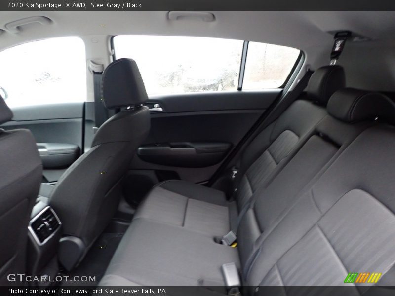 Rear Seat of 2020 Sportage LX AWD