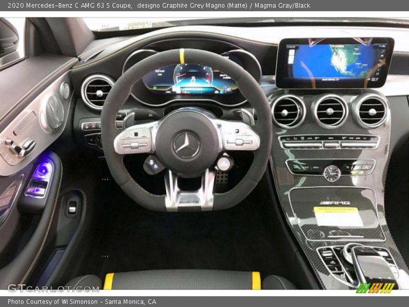 designo Graphite Grey Magno (Matte) / Magma Gray/Black 2020 Mercedes-Benz C AMG 63 S Coupe