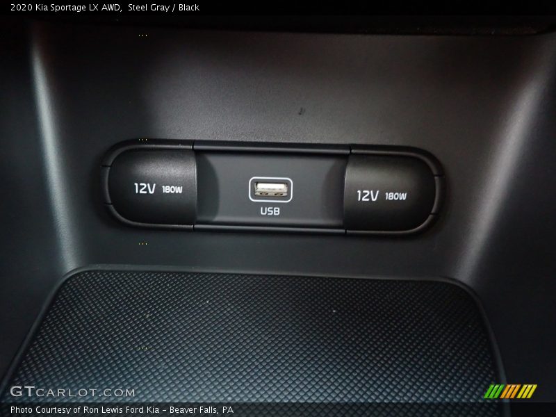 Steel Gray / Black 2020 Kia Sportage LX AWD