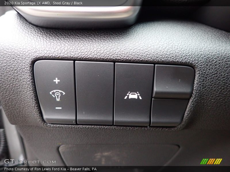 Steel Gray / Black 2020 Kia Sportage LX AWD