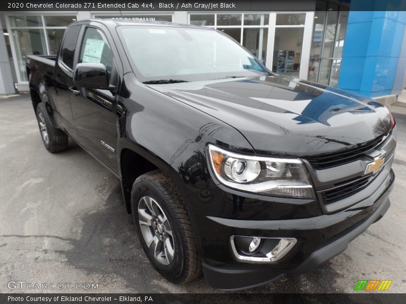 Black / Ash Gray/Jet Black 2020 Chevrolet Colorado Z71 Extended Cab 4x4