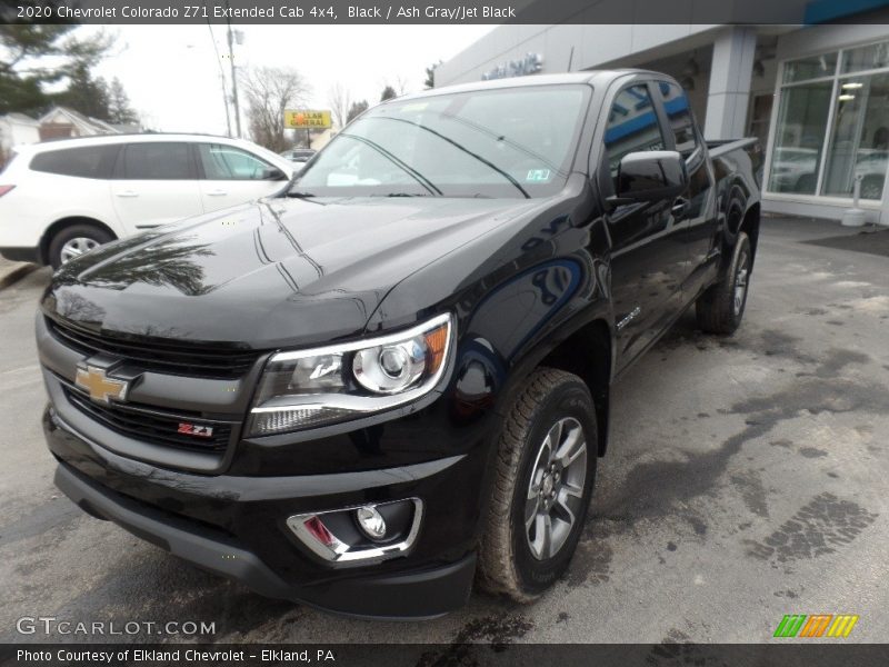 Black / Ash Gray/Jet Black 2020 Chevrolet Colorado Z71 Extended Cab 4x4