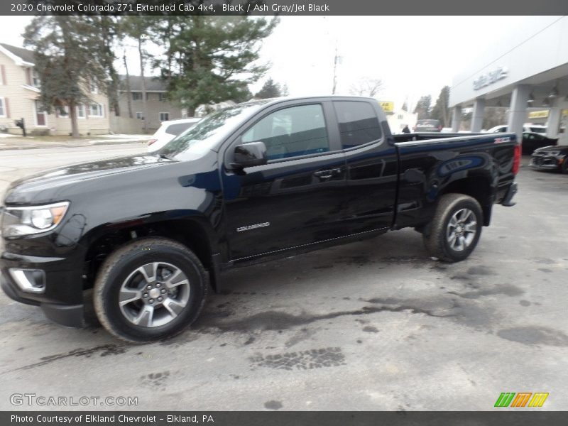 Black / Ash Gray/Jet Black 2020 Chevrolet Colorado Z71 Extended Cab 4x4