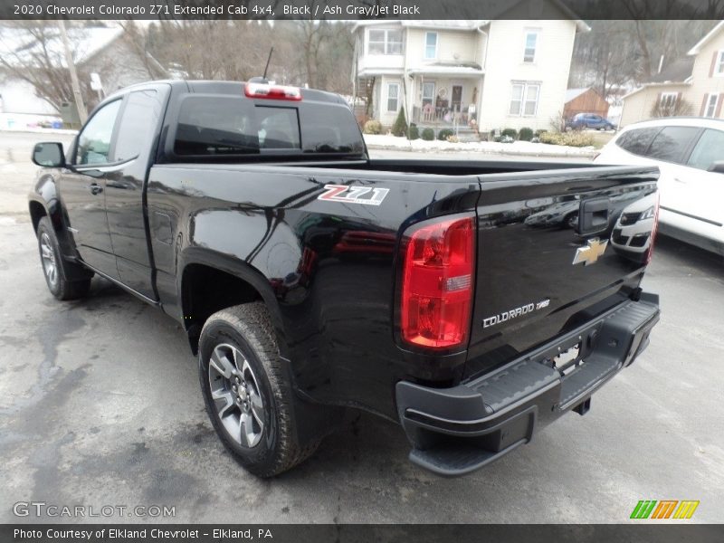 Black / Ash Gray/Jet Black 2020 Chevrolet Colorado Z71 Extended Cab 4x4