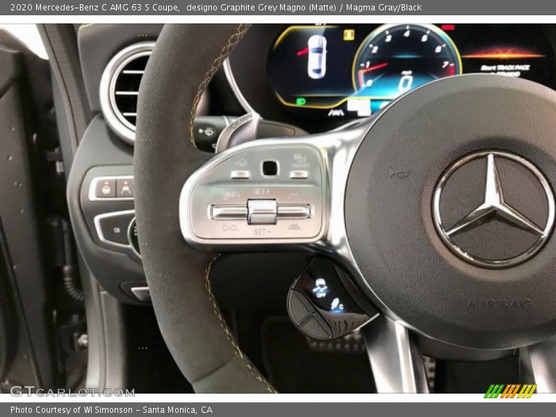  2020 C AMG 63 S Coupe Steering Wheel