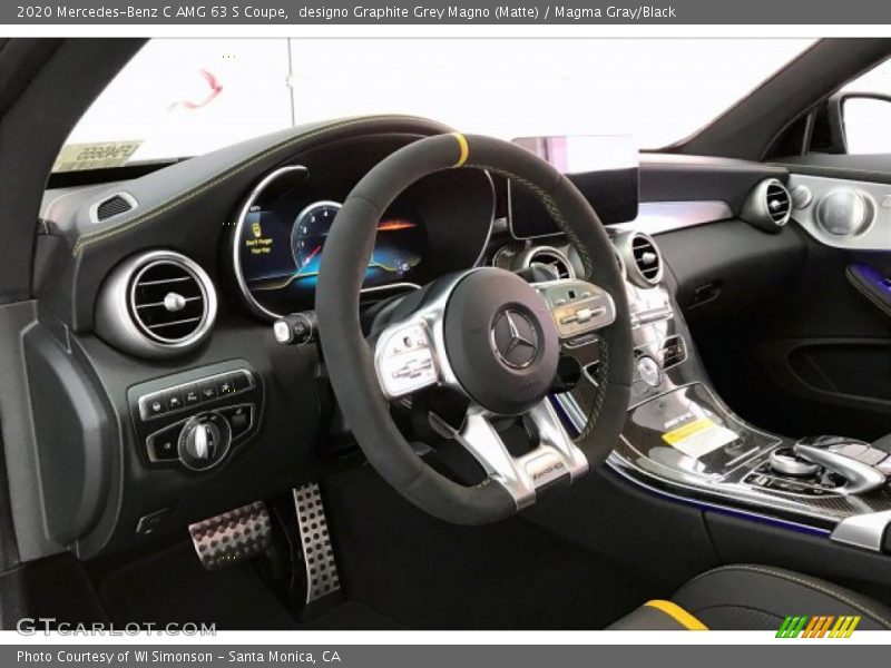  2020 C AMG 63 S Coupe Steering Wheel