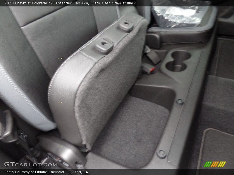 Rear Seat of 2020 Colorado Z71 Extended Cab 4x4