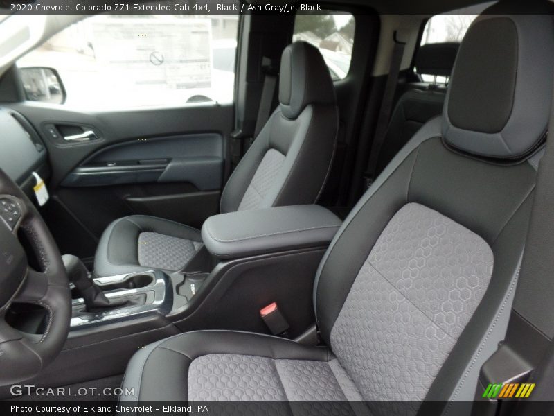Front Seat of 2020 Colorado Z71 Extended Cab 4x4