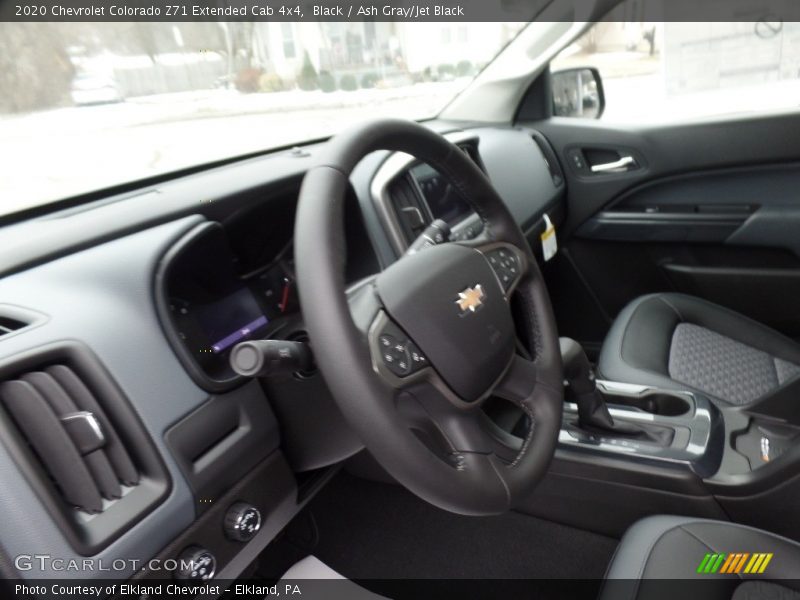 Black / Ash Gray/Jet Black 2020 Chevrolet Colorado Z71 Extended Cab 4x4