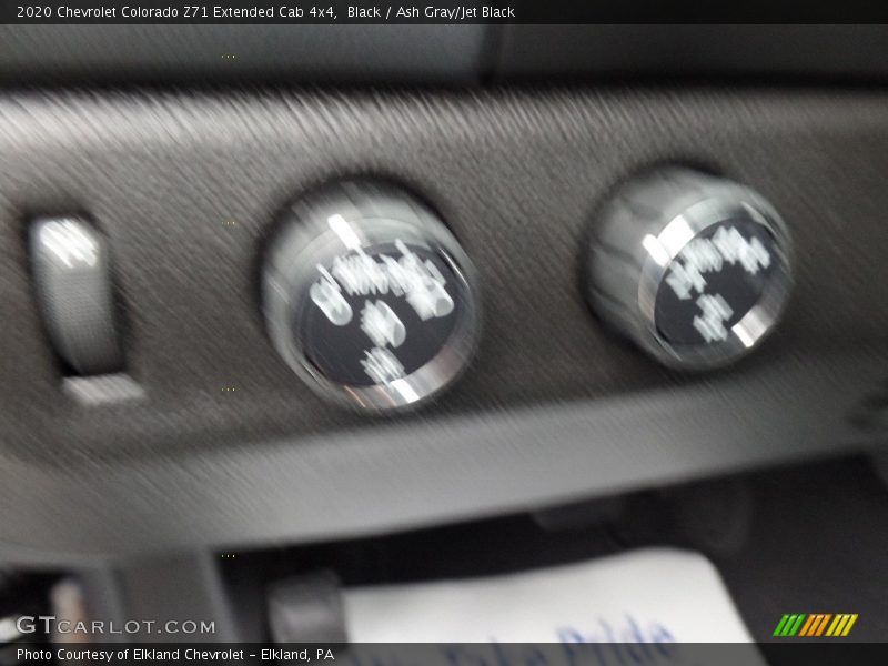 Black / Ash Gray/Jet Black 2020 Chevrolet Colorado Z71 Extended Cab 4x4
