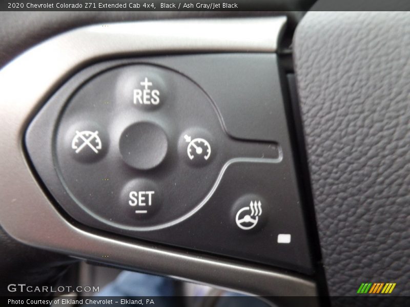 Black / Ash Gray/Jet Black 2020 Chevrolet Colorado Z71 Extended Cab 4x4