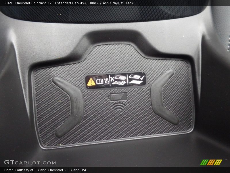 Black / Ash Gray/Jet Black 2020 Chevrolet Colorado Z71 Extended Cab 4x4