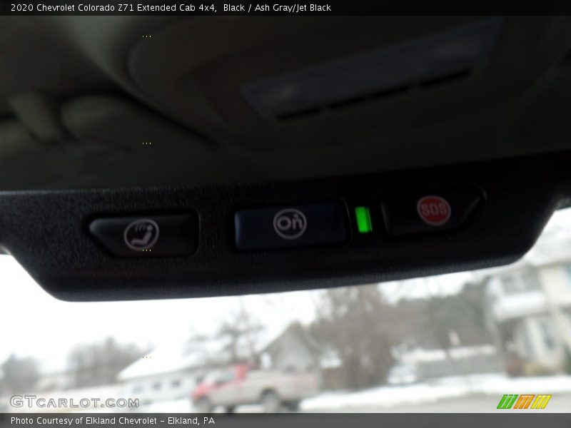 Black / Ash Gray/Jet Black 2020 Chevrolet Colorado Z71 Extended Cab 4x4