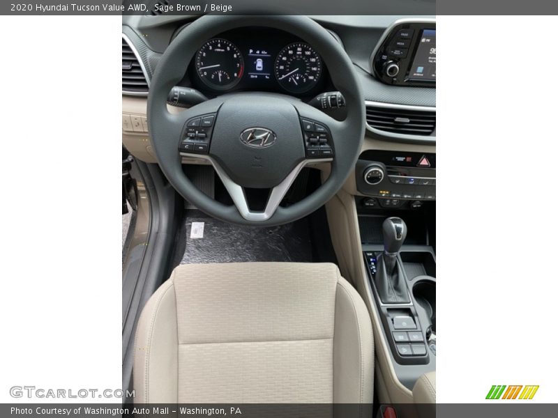  2020 Tucson Value AWD Steering Wheel