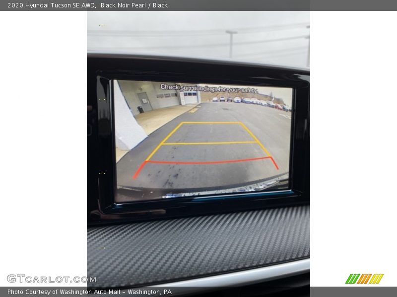 Black Noir Pearl / Black 2020 Hyundai Tucson SE AWD