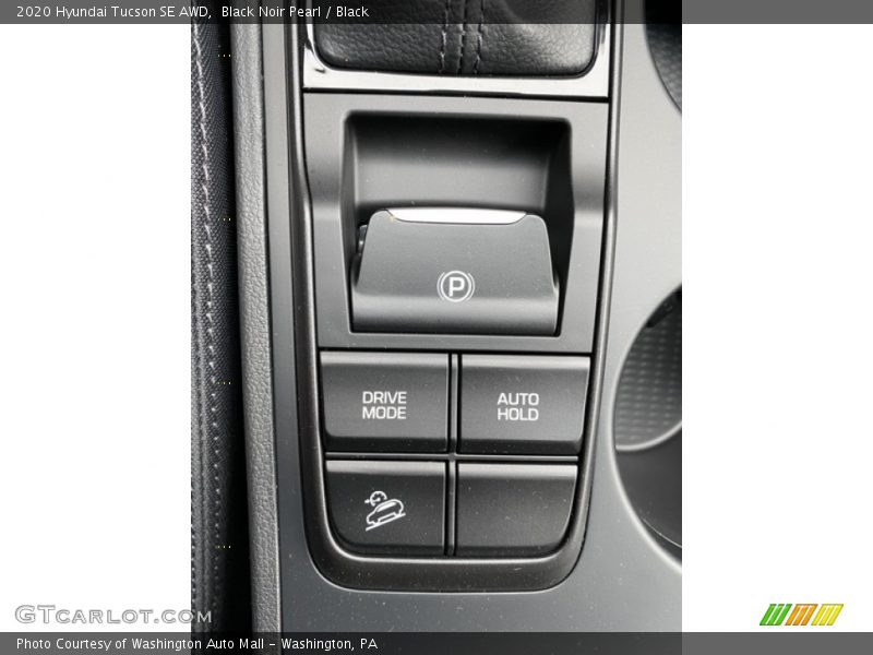 Black Noir Pearl / Black 2020 Hyundai Tucson SE AWD