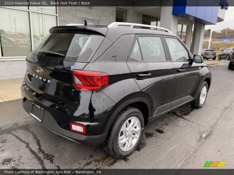 Black Noir Pearl / Black 2020 Hyundai Venue SEL