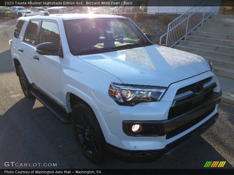 Blizzard White Pearl / Black 2020 Toyota 4Runner Nightshade Edition 4x4