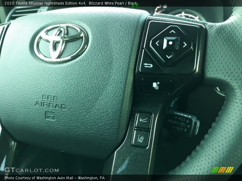 Blizzard White Pearl / Black 2020 Toyota 4Runner Nightshade Edition 4x4