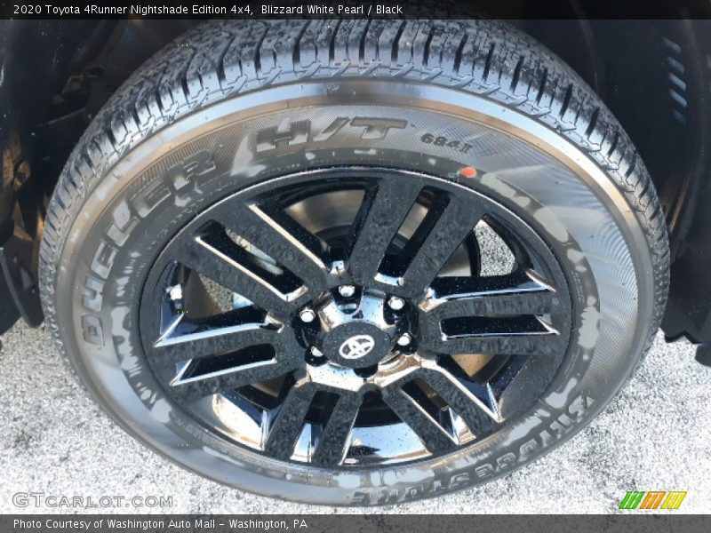 Blizzard White Pearl / Black 2020 Toyota 4Runner Nightshade Edition 4x4