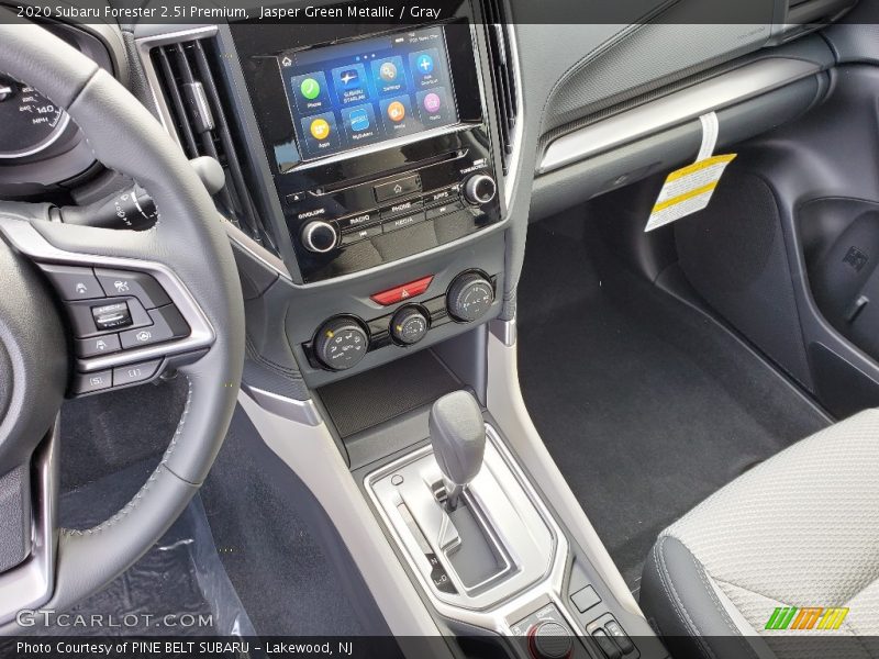 Jasper Green Metallic / Gray 2020 Subaru Forester 2.5i Premium