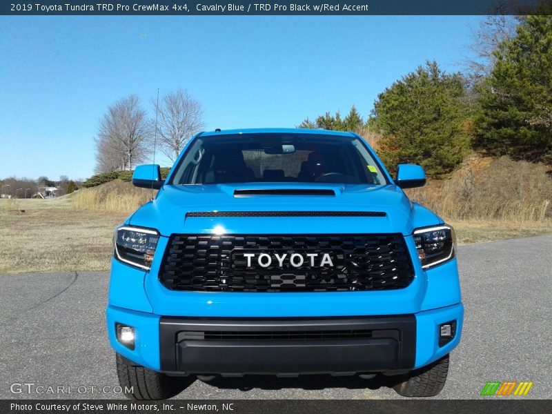 Cavalry Blue / TRD Pro Black w/Red Accent 2019 Toyota Tundra TRD Pro CrewMax 4x4