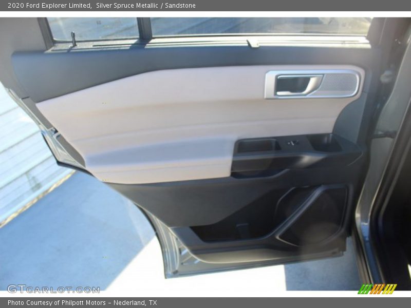 Silver Spruce Metallic / Sandstone 2020 Ford Explorer Limited