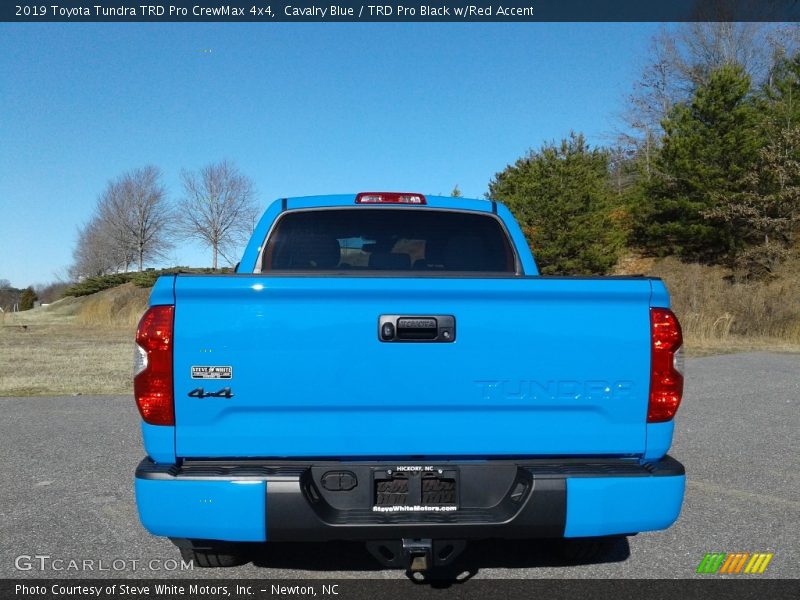 Cavalry Blue / TRD Pro Black w/Red Accent 2019 Toyota Tundra TRD Pro CrewMax 4x4