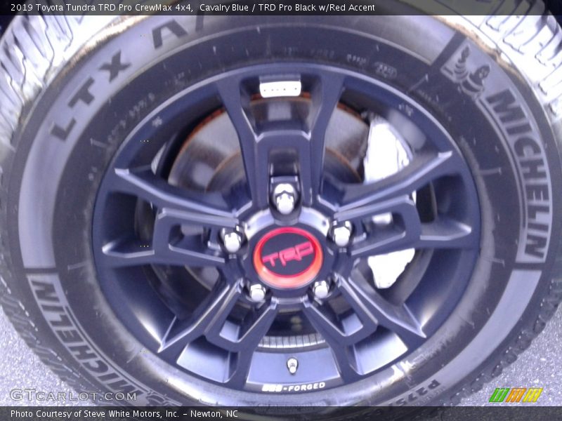 Cavalry Blue / TRD Pro Black w/Red Accent 2019 Toyota Tundra TRD Pro CrewMax 4x4
