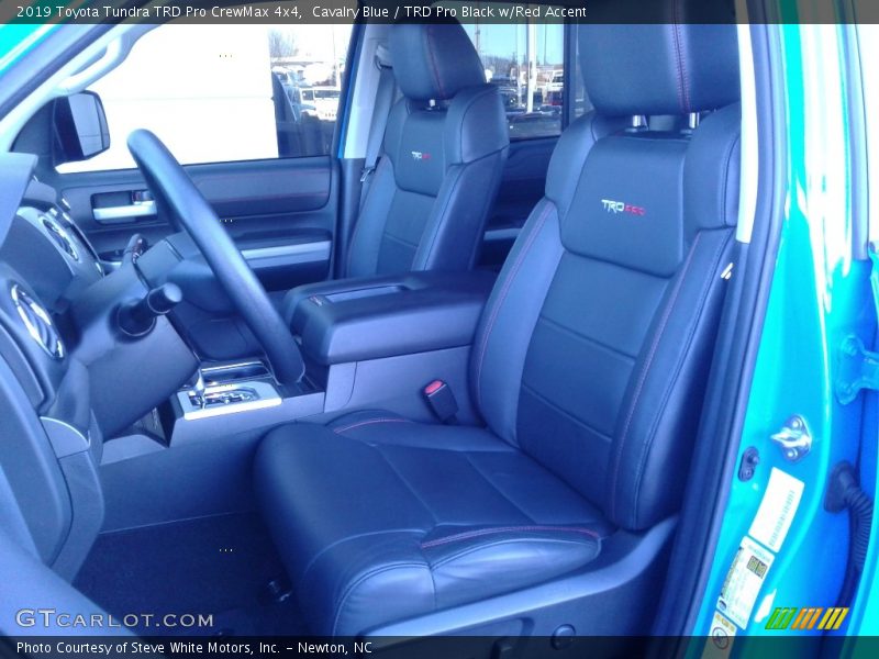  2019 Tundra TRD Pro CrewMax 4x4 TRD Pro Black w/Red Accent Interior