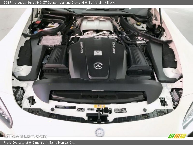  2017 AMG GT Coupe Engine - 4.0 Liter AMG Twin-Turbocharged DOHC 32-Valve VVT V8