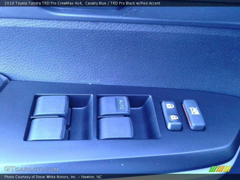 Cavalry Blue / TRD Pro Black w/Red Accent 2019 Toyota Tundra TRD Pro CrewMax 4x4