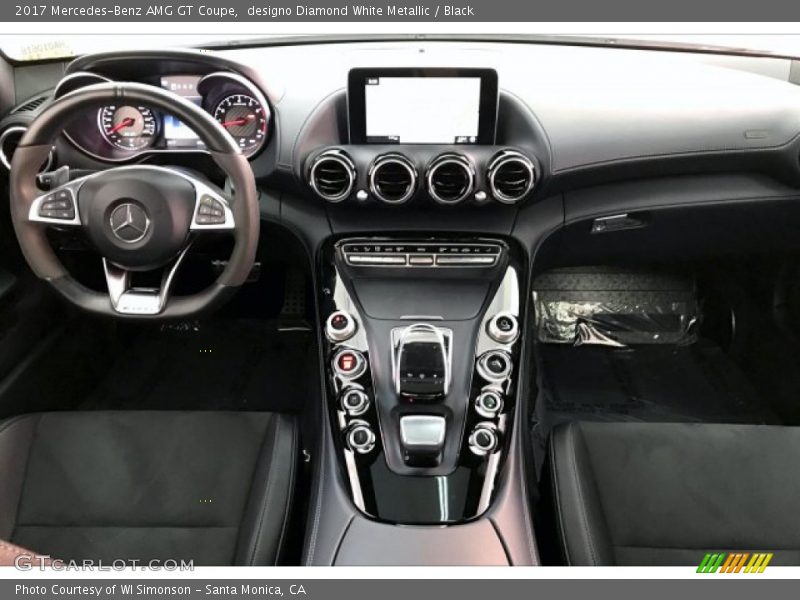 Dashboard of 2017 AMG GT Coupe