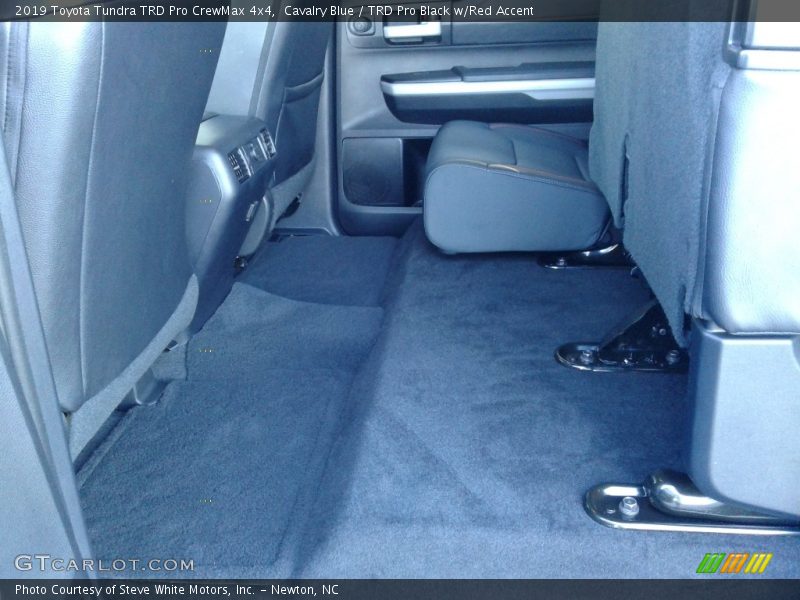 Rear Seat of 2019 Tundra TRD Pro CrewMax 4x4
