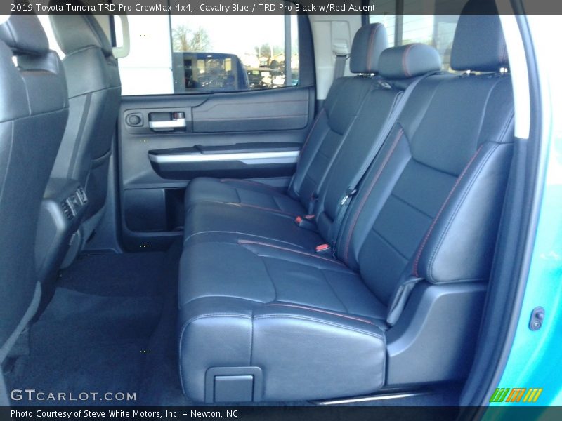 Rear Seat of 2019 Tundra TRD Pro CrewMax 4x4