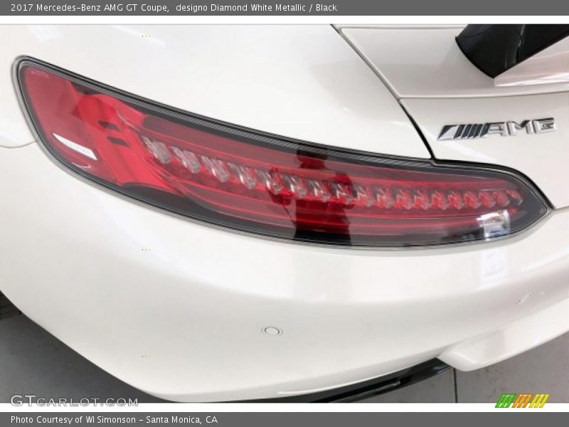 designo Diamond White Metallic / Black 2017 Mercedes-Benz AMG GT Coupe