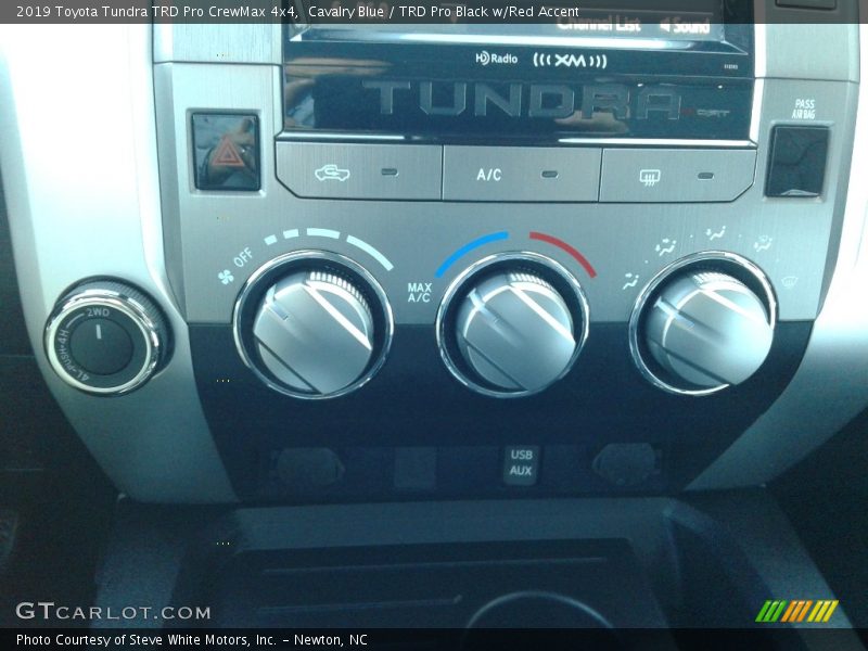 Cavalry Blue / TRD Pro Black w/Red Accent 2019 Toyota Tundra TRD Pro CrewMax 4x4