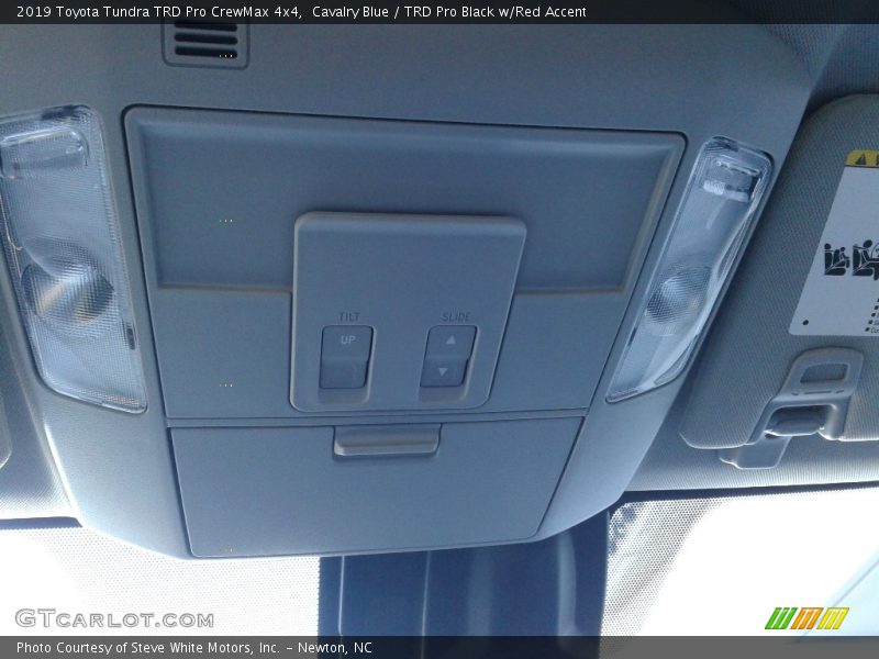 Cavalry Blue / TRD Pro Black w/Red Accent 2019 Toyota Tundra TRD Pro CrewMax 4x4