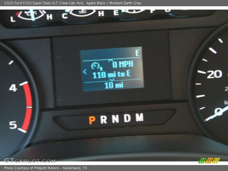 Agate Black / Medium Earth Gray 2020 Ford F350 Super Duty XLT Crew Cab 4x4