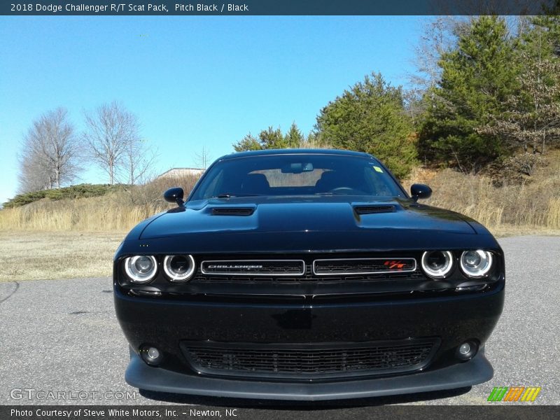 Pitch Black / Black 2018 Dodge Challenger R/T Scat Pack