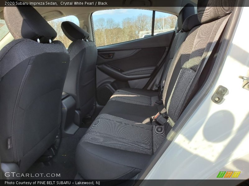 Crystal White Pearl / Black 2020 Subaru Impreza Sedan
