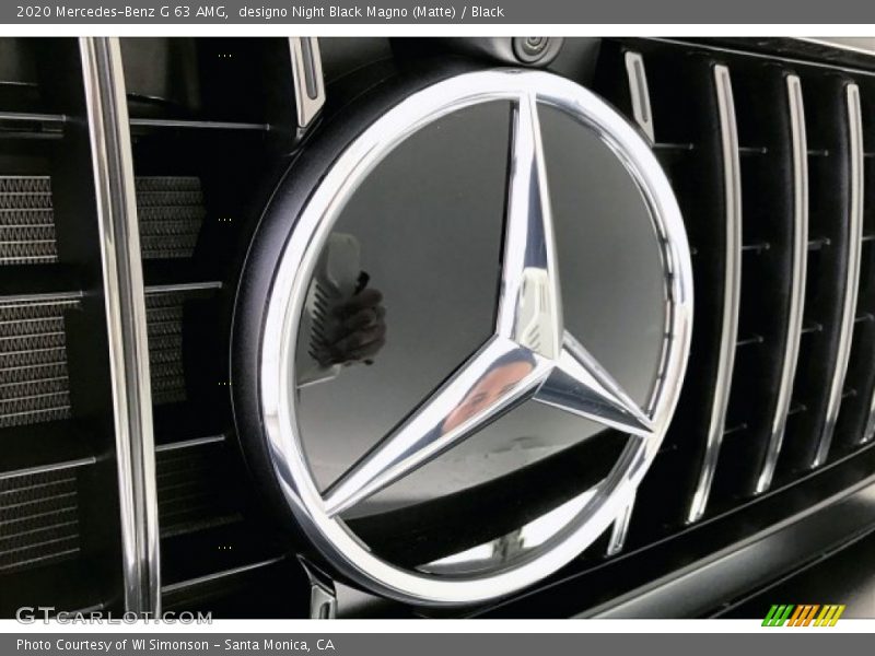 designo Night Black Magno (Matte) / Black 2020 Mercedes-Benz G 63 AMG