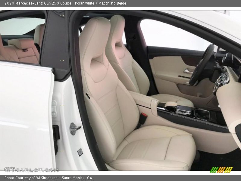  2020 CLA 250 Coupe Macchiato Beige Interior