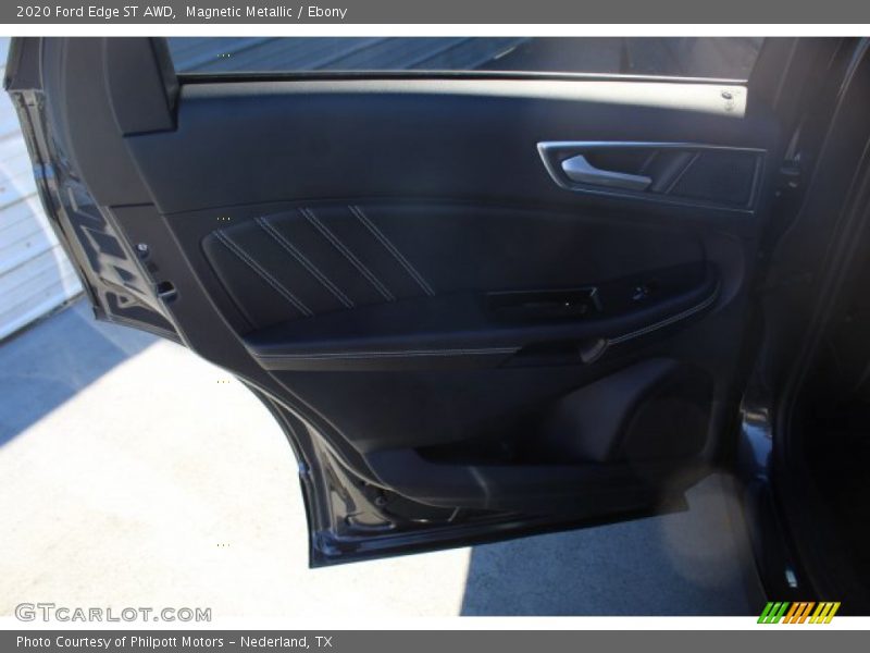 Magnetic Metallic / Ebony 2020 Ford Edge ST AWD