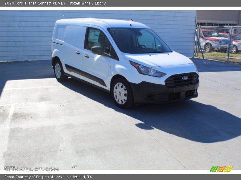 Frozen White / Ebony 2020 Ford Transit Connect XL Van