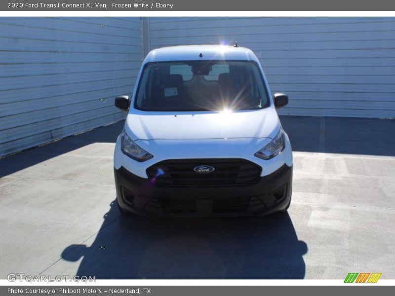 Frozen White / Ebony 2020 Ford Transit Connect XL Van
