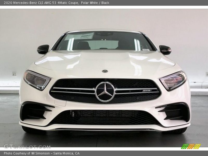 Polar White / Black 2020 Mercedes-Benz CLS AMG 53 4Matic Coupe