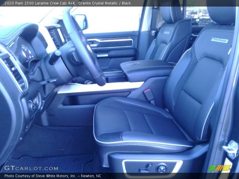Front Seat of 2020 1500 Laramie Crew Cab 4x4